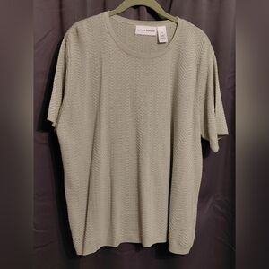 Alfred Dunner Sage Women's Shirt Excellent Condition
